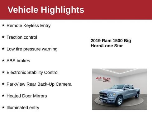 Used 2019 RAM 1500 Big Horn image 3