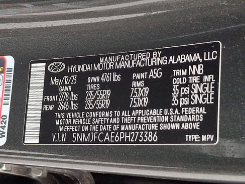 Used 2023 Hyundai Tucson SEL w/ Convenience Package AWD/4WD image 26