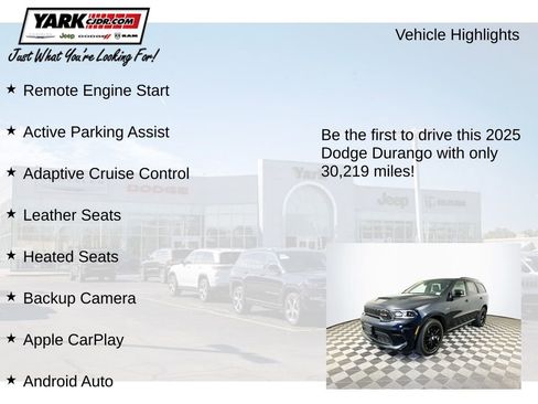 Certified 2025 Dodge Durango R/T AWD/4WD image 13