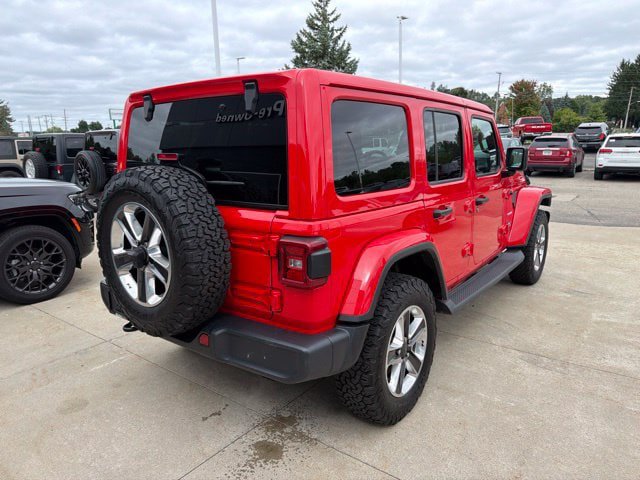 Certified 2020 Jeep Wrangler Unlimited Sahara w/ LED Lighting Group AWD/4WD image 6