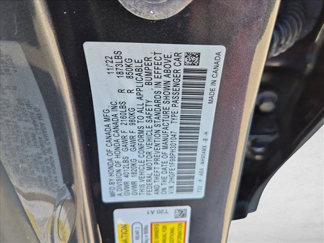 Certified 2023 Honda Civic Touring image 24