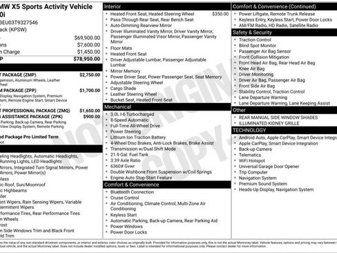 Used 2026 BMW X5 xDrive40i w/ M Sport Package AWD/4WD image 6