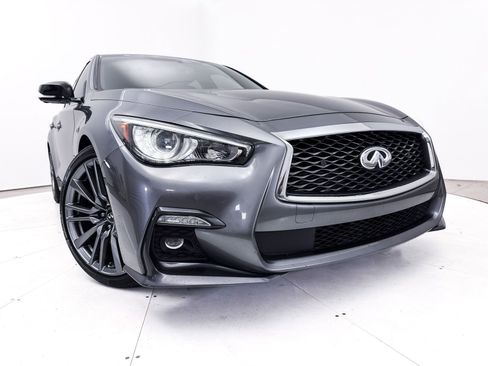 Used 2019 INFINITI Q50 Red Sport 400 w/ Proactive Package image 8