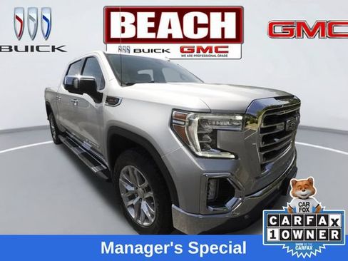 Used 2022 GMC Sierra 1500 SLT w/ SLT Premium Plus Package AWD/4WD image 1