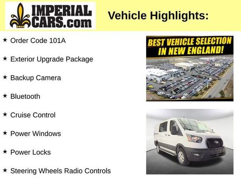 Used 2025 Ford Transit 250 Low Roof w/ Exterior Upgrade Package RWD image 3