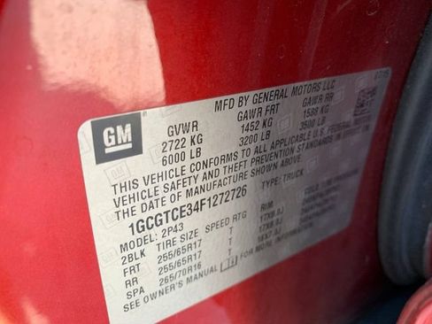 Used 2015 Chevrolet Colorado Z71 AWD/4WD image 30