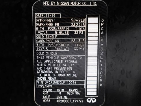 Used 2020 INFINITI QX50 Essential w/ Edition 30 Package image 73