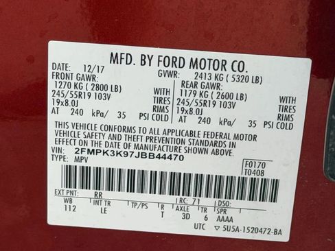 Used 2018 Ford Edge Titanium w/ Technology Package image 4