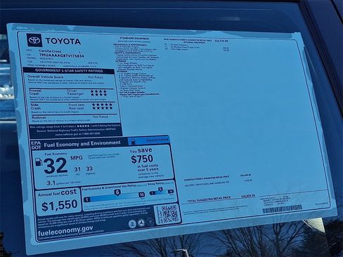 New 2026 Toyota Corolla Cross L image 3