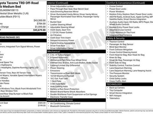 Used 2025 Toyota Tacoma TRD Off-Road image 6