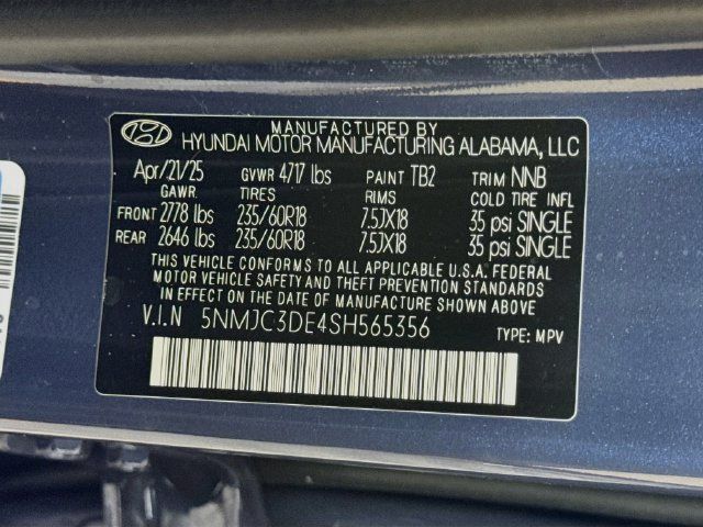 Certified 2025 Hyundai Tucson SEL FWD image 50