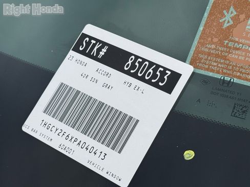 Certified 2023 Honda Accord EX-L image 34