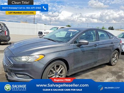 Used 2017 Ford Fusion SE