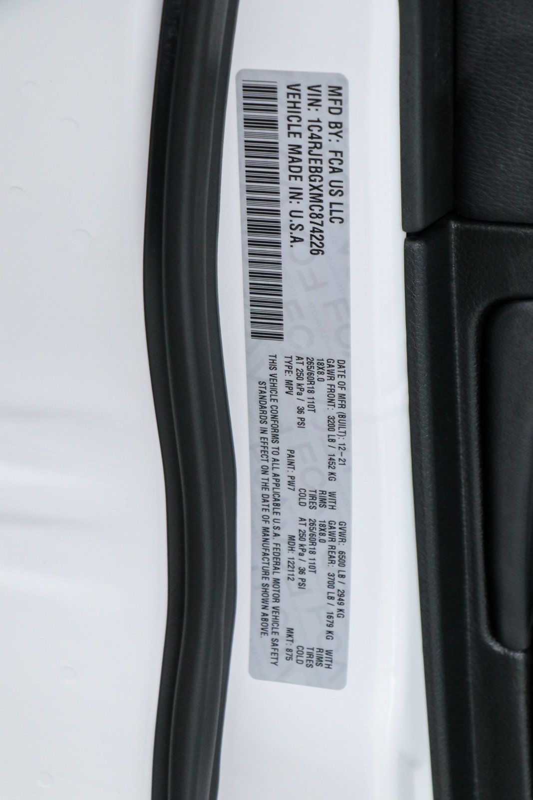 Used 2021 Jeep Grand Cherokee Limited RWD image 32