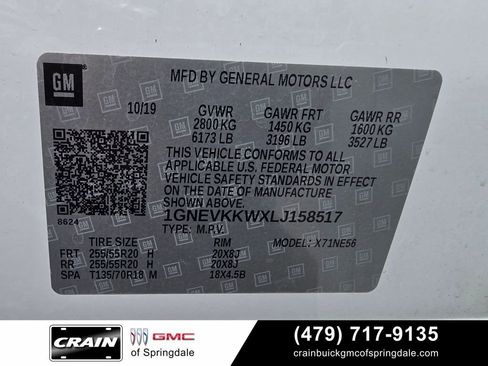 Used 2020 Chevrolet Traverse Premier AWD/4WD image 34