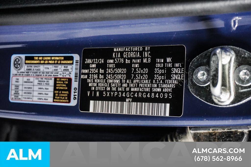 Used 2024 Kia Telluride EX w/ EX Captain's Chair Package FWD image 61