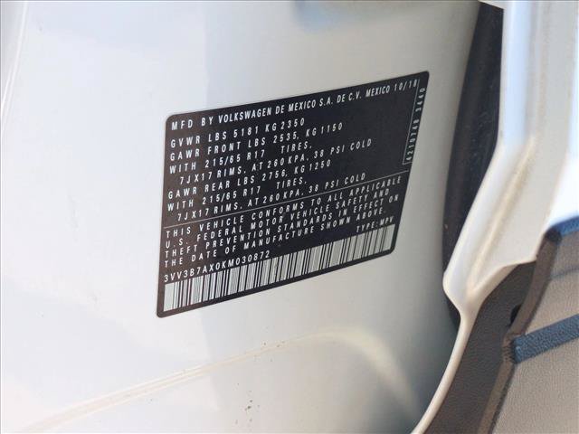 Used 2019 Volkswagen Tiguan SE w/ Panoramic Sunroof Package FWD image 27