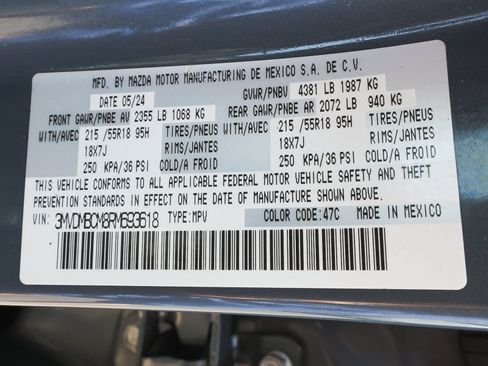 Used 2024 MAZDA CX-30 AWD 2.5 S w/ Preferred Package image 13