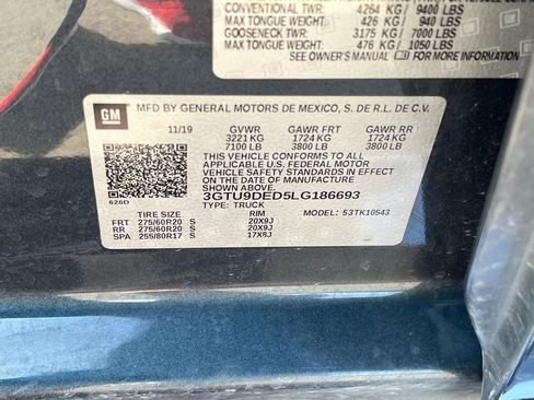 Used 2020 GMC Sierra 1500 SLT image 46
