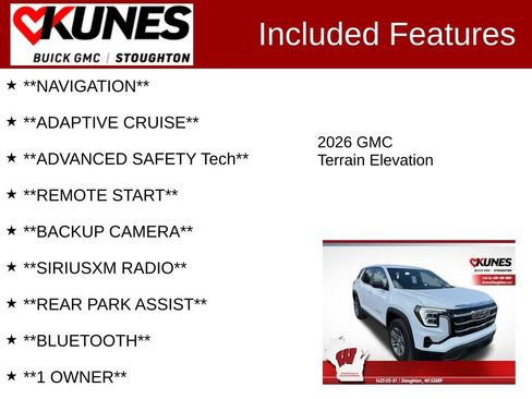 Used 2026 GMC Terrain Elevation FWD image 2