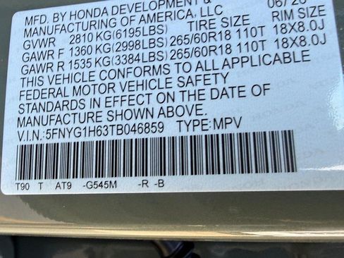 New 2026 Honda Pilot TrailSport image 20