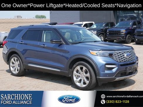 Used 2020 Ford Explorer Platinum w/ Premium Technology Package AWD/4WD image 1
