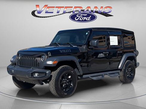 Used 2021 Jeep Wrangler Unlimited Sport image 1