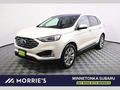 Used 2019 Ford Edge Titanium w/ Cold Weather Package AWD/4WD image 1