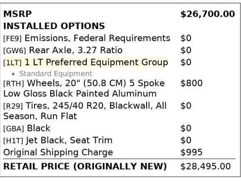 Used 2018 Chevrolet Camaro LT RWD image 4