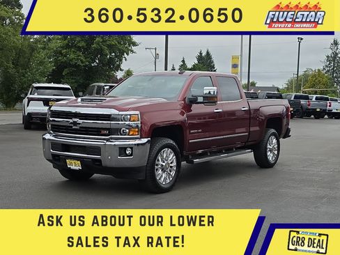 Used 2017 Chevrolet Silverado 3500 LTZ w/ Duramax Plus Package AWD/4WD image 1
