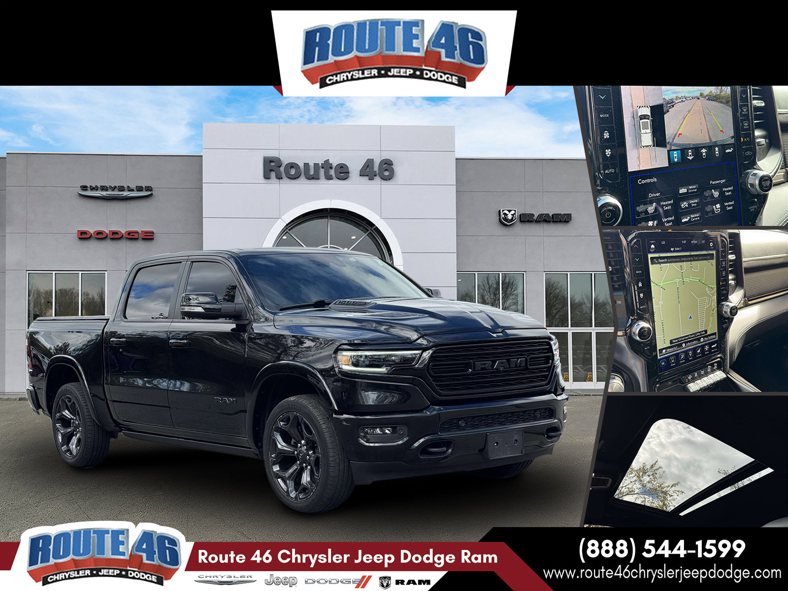 Used 2021 RAM 1500 Limited w/ Night Edition AWD/4WD image 1