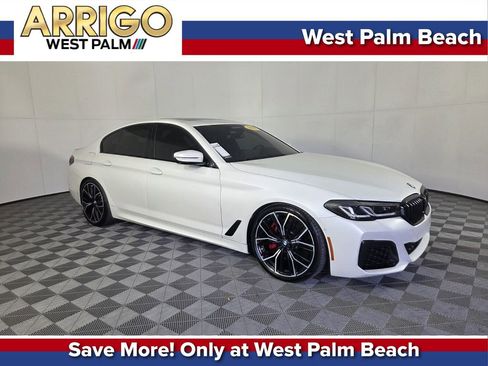 Used 2022 BMW M550i xDrive w/ Executive Package AWD/4WD image 1