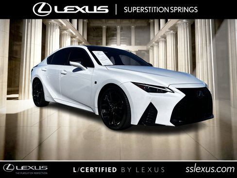 Certified 2023 Lexus IS 350 F Sport w/ Accessory Package RWD image 1