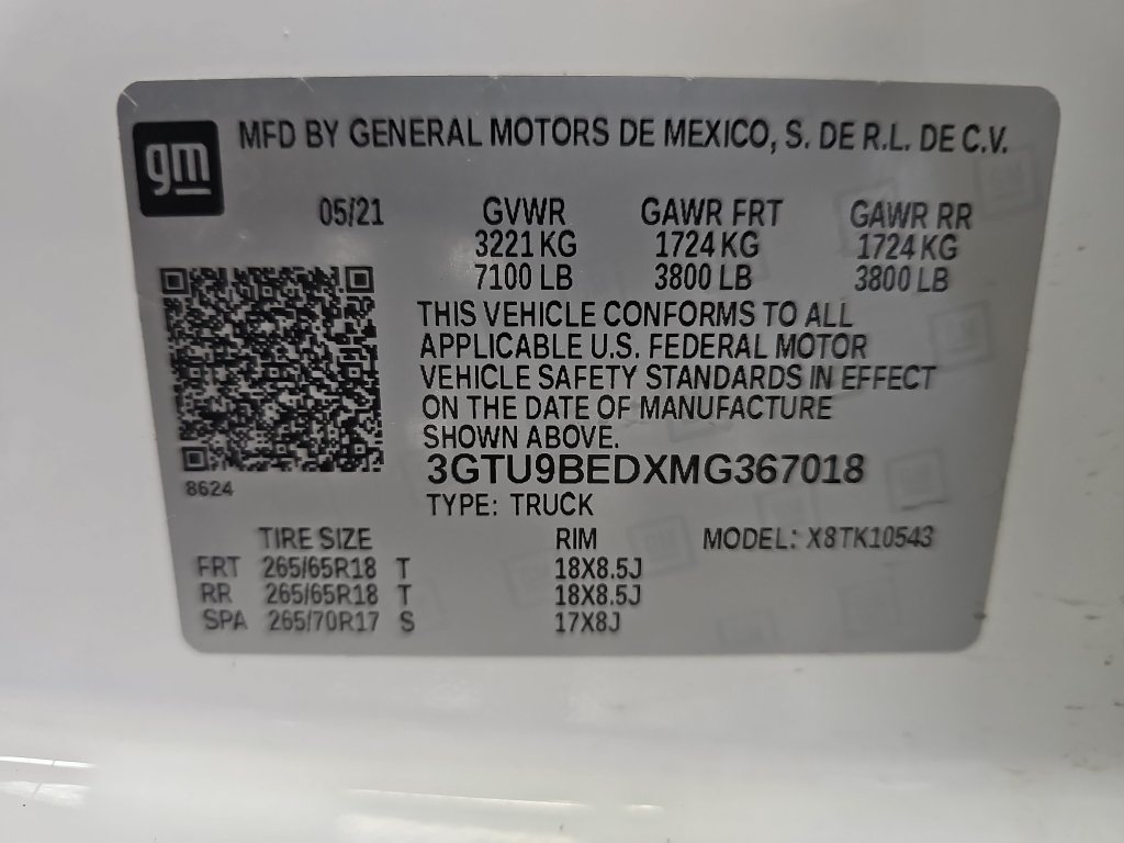 Used 2021 GMC Sierra 1500 SLE AWD/4WD image 33