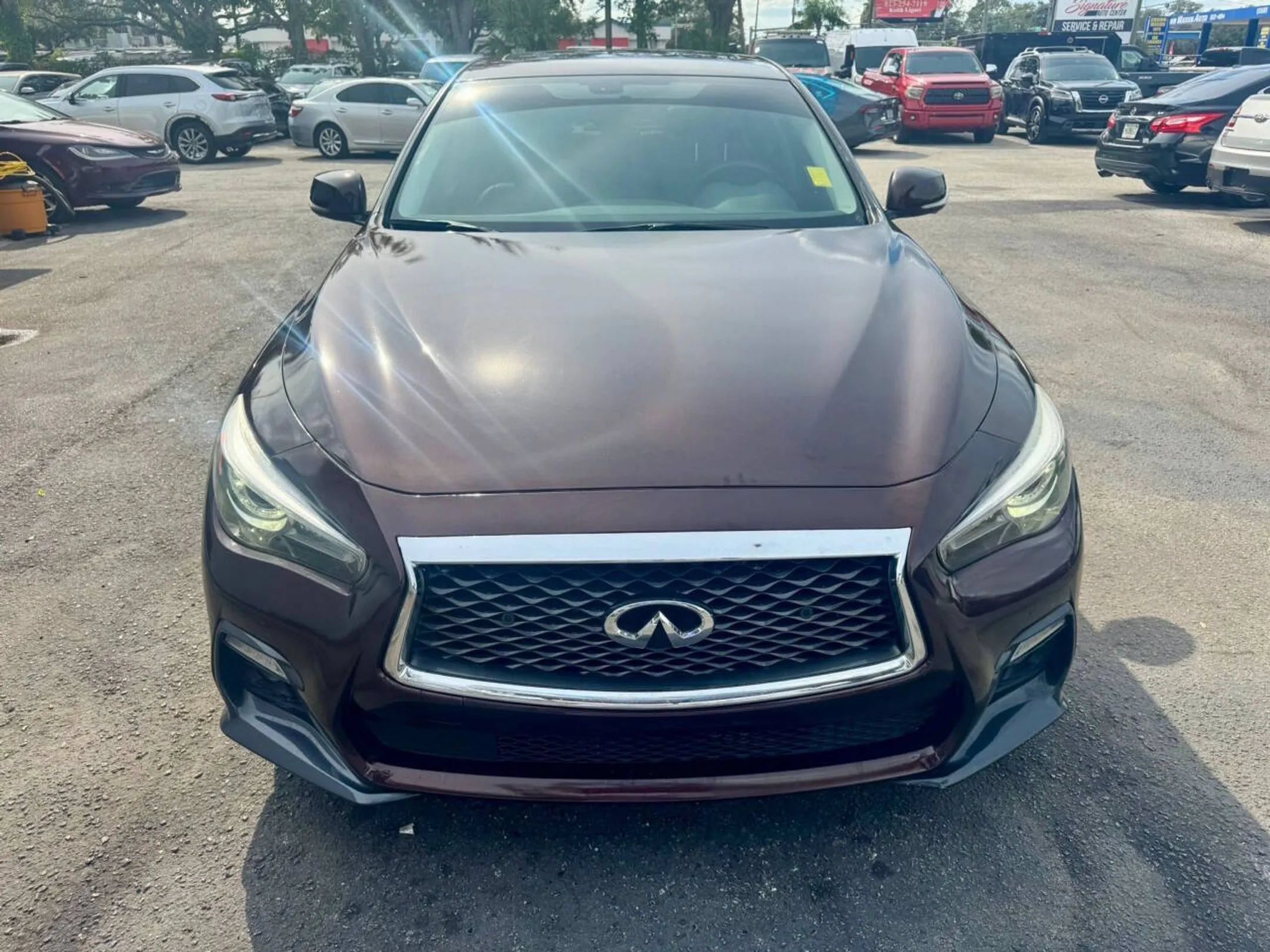 Used 2018 INFINITI Q50 Luxe AWD/4WD image 15