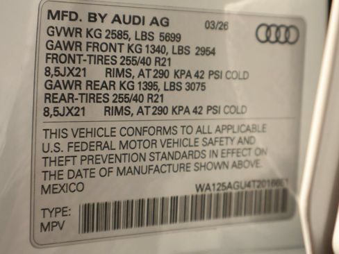 New 2026 Audi SQ5 Premium Plus AWD/4WD image 27