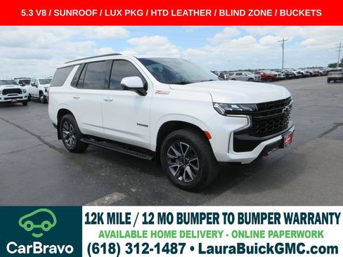 Certified 2023 Chevrolet Tahoe Z71 w/ Luxury Package AWD/4WD image 1
