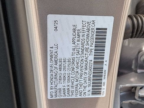 Used 2025 Acura TLX w/ Technology Package FWD image 28
