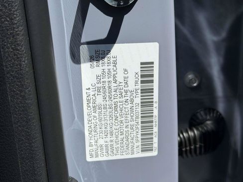 Used 2026 Honda Ridgeline RTL image 20