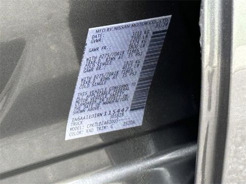 Certified 2024 Nissan Titan PRO-4X w/ Off Road Protection Package image 33