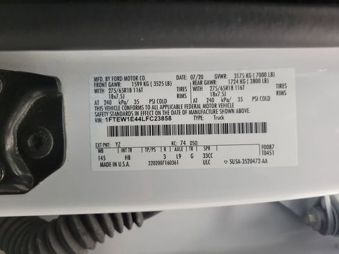 Used 2020 Ford F150 Lariat w/ Equipment Group 502A Luxury image 18