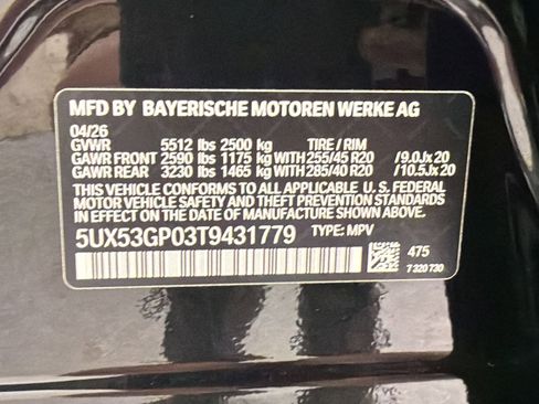 New 2026 BMW X3 xDrive30 w/ Premium Package AWD/4WD image 21