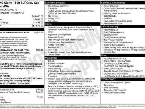 Used 2018 GMC Sierra 1500 SLT AWD/4WD image 4