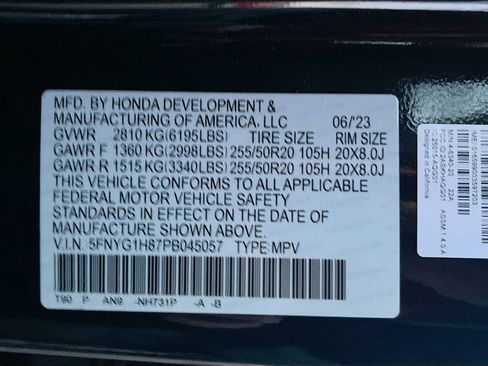 Used 2023 Honda Pilot Elite image 34