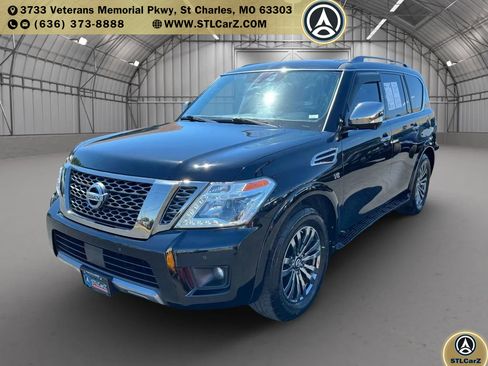 Used 2019 Nissan Armada Platinum w/ Captain's Chairs Package image 7