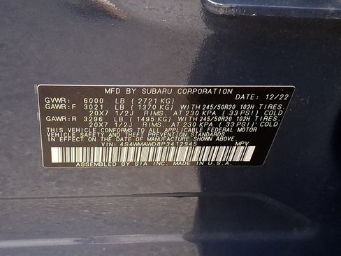 Used 2023 Subaru Ascent Touring AWD/4WD image 28