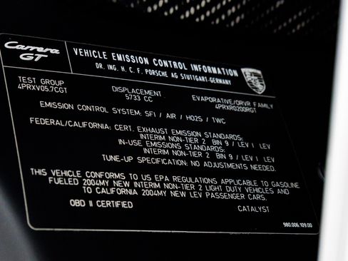 Used 2004 Porsche Carrera GT RWD image 85
