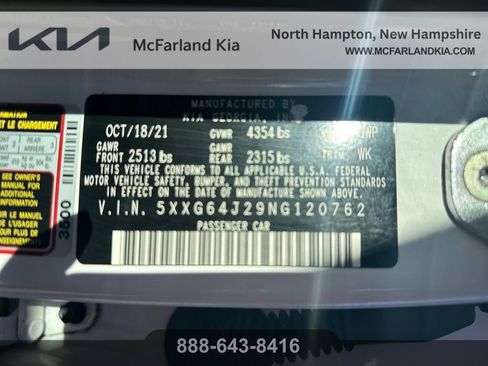 Used 2022 Kia K5 GT-Line w/ GT-Line FWD Premium Package image 32