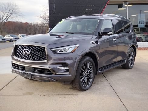 Used 2022 INFINITI QX80 Premium Select w/ Cargo Package image 1