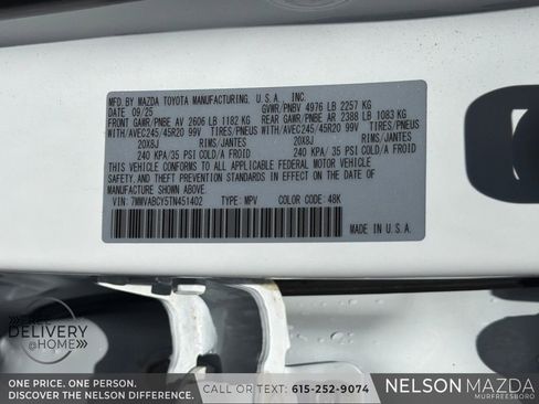 Certified 2026 MAZDA CX-50 AWD 2.5 S w/ Accent Package image 29